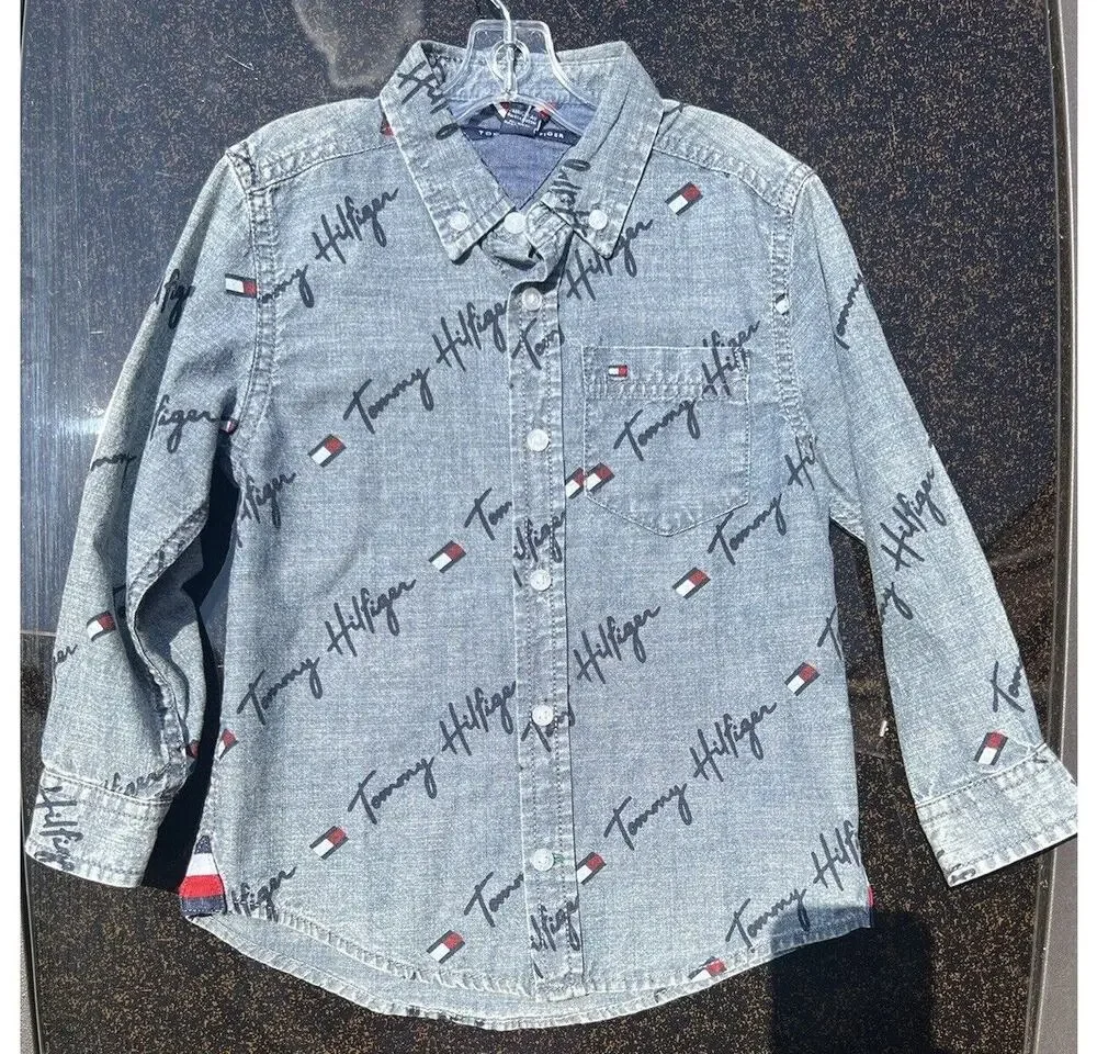 Tommy Hilfiger Button Down Shirt- Size 3T